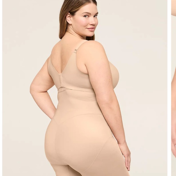 Lane Bryant Tan Shapewear Bodysuit Intimates - Picture 2 of 4